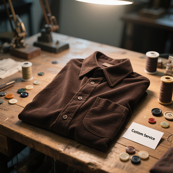 custom corduroy shirt