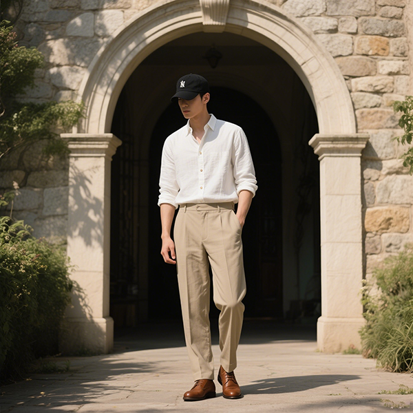 casual linen shirt