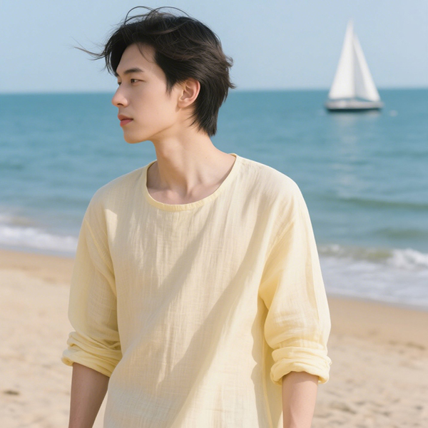 cotton linen shirt