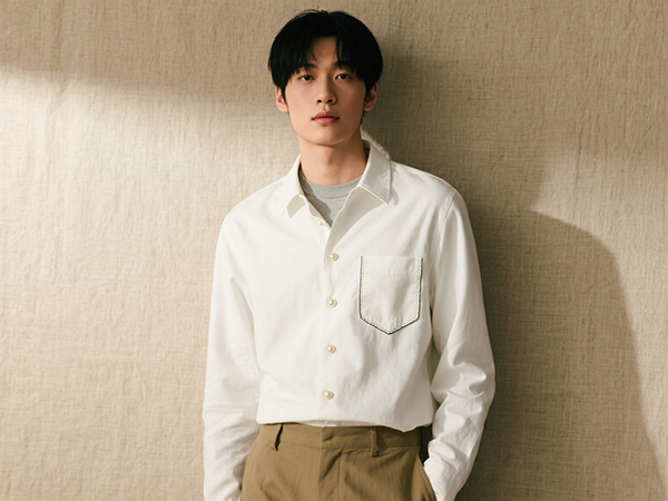 white oxford shirt