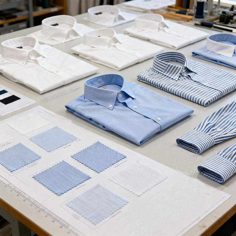 custom fabric oxford shirt