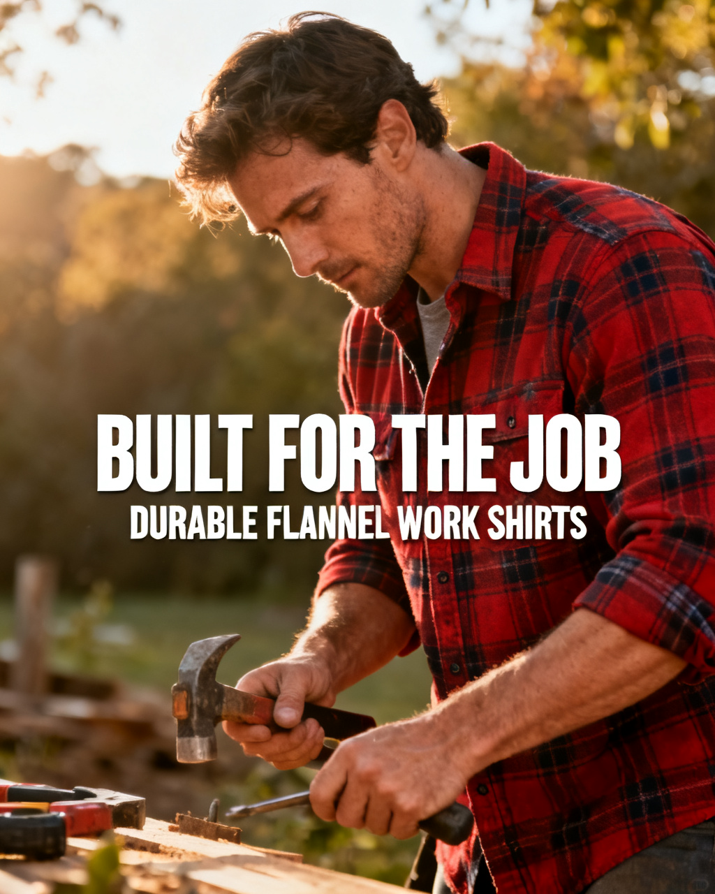 men red flannel shirt