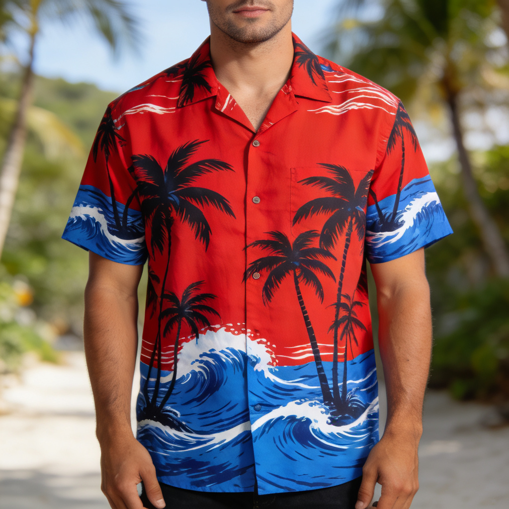 beach hawaiian shirt