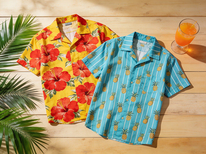 short sleeve hawaiian shirt