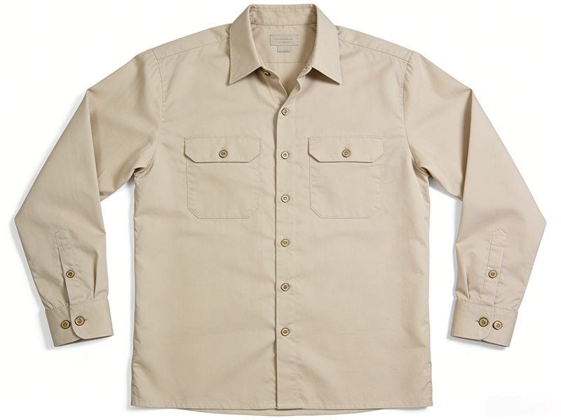 custom twill work shirt for men
